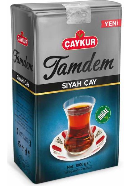 Tamdem Bergamot Aromalı Çay 1000 Gr