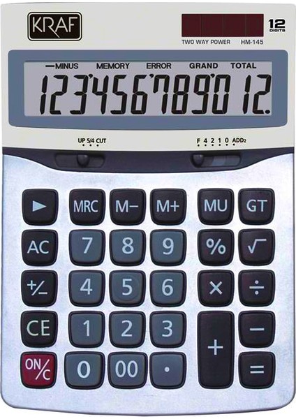 Hesap Makinesi Masaüstü 12 Hane Hm-145