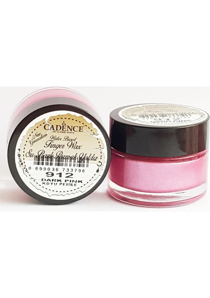 Parmak Yaldız Boya 20 Ml - Koyu Pembe 912