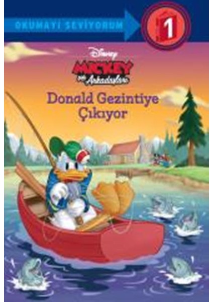 Mickey Ve Arkadaşları Donald Gezintiye Çıkıyor Okumayı Seviyorum