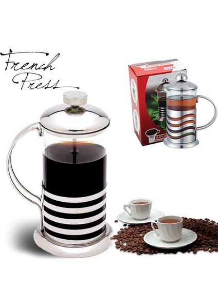 Süzgeçli Çay ve Kahve Kupası French Press