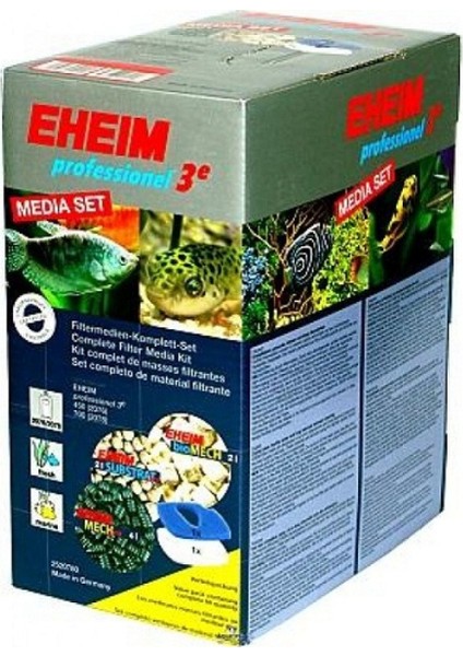 2074 - 2076 Akvaryum Dış Filtre Yedek Filtre Malzemesi Media Set