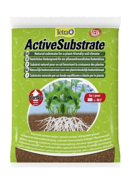 Active Substrate Akvaryum Bitki Kumu 6 Lt