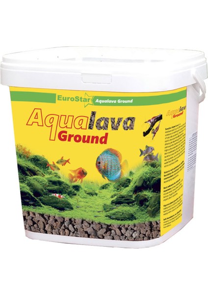 Eurostar Aqualava Akvaryum Taban Lav Taşı 12,5 Lt Kova