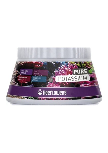 Reef Flowers Pure Potassium Toz Potasyum 250 Ml