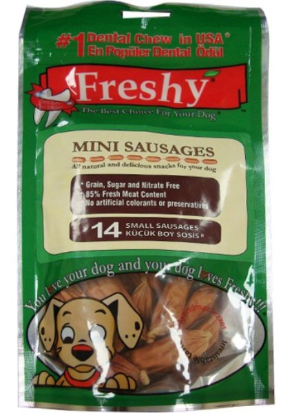 Freshy Mını Sausages Small Küçük Boy Sosis Köpek Ödülü 100 Gr
