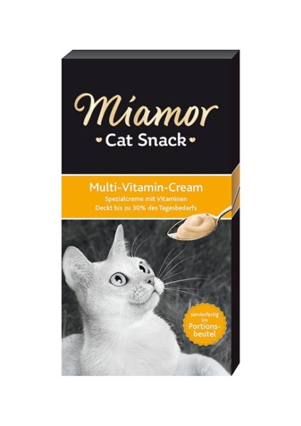 Cream Multivitamin Katkılı Kedi Sıvı Ödül 6 X 15 Gr