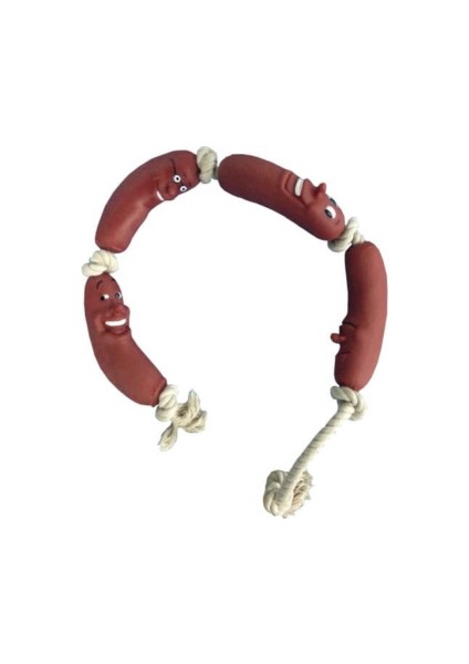 Lilli Pet 4 Parça Sosis Şekilli Köpek Oyuncağı 80 Cm