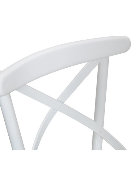 White Thinny Sandalye Beyaz