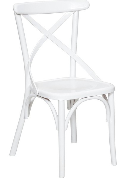 White Thinny Sandalye Beyaz