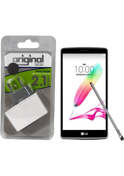 LG G4 Stylus Şarj Cihazı Hızlı Şarj Özellikli Adaptör