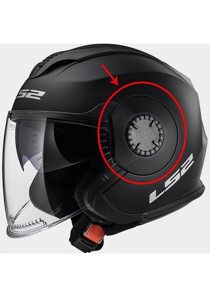 Of570 Kask Yan Kapak Set (Beyaz)