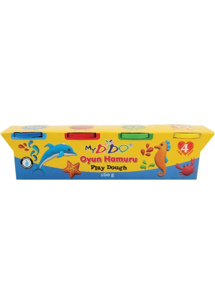 MyDido 4 Renk Oyun Hamuru 160 gr