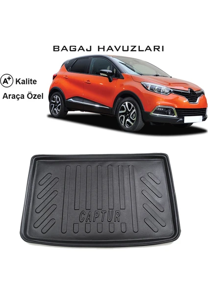 Renault Captur 3D Bagaj Havuzu 2013 ve Sonrası