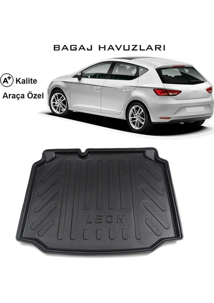 Seat Leon 3D Bagaj Havuzu 2013 ve Sonrası İnce Stepne