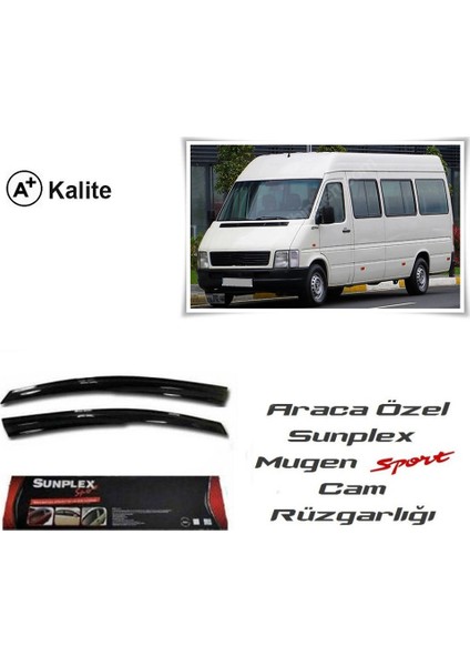 Volkswagen Volt Cam Rüzgarlığı 1998-2007 Arası Sunplex Mügen Tip 2li