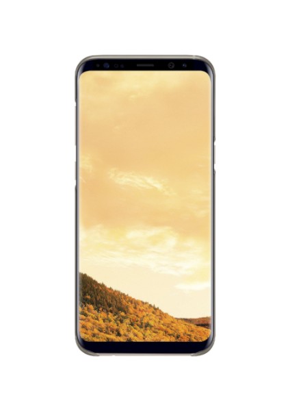 Galaxy S8 Plus Şeffaf Kılıf Gold - EF-QG955CFEGWW