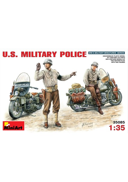 1/35 Ölçek Plastik Maket, Abd Askeri Polisi