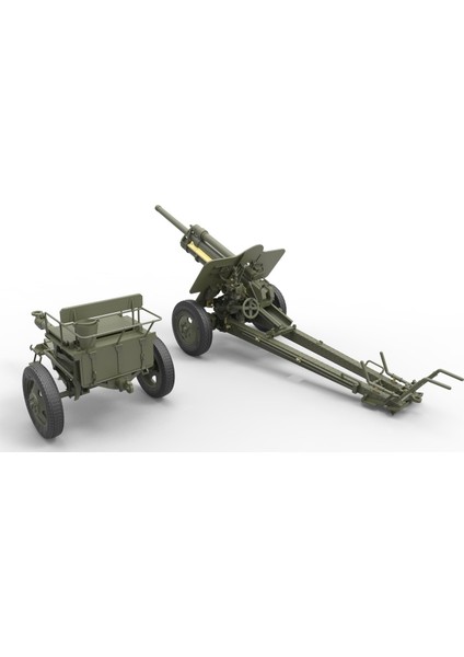 1/35 Ölçek Plastik Maket, 76Mm Top Usv-Br 1941 Model, Arabası Ve Mürettebatı