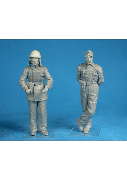 1/35 Ölçek Plastik Maket, Macar Tank Mürettebatı