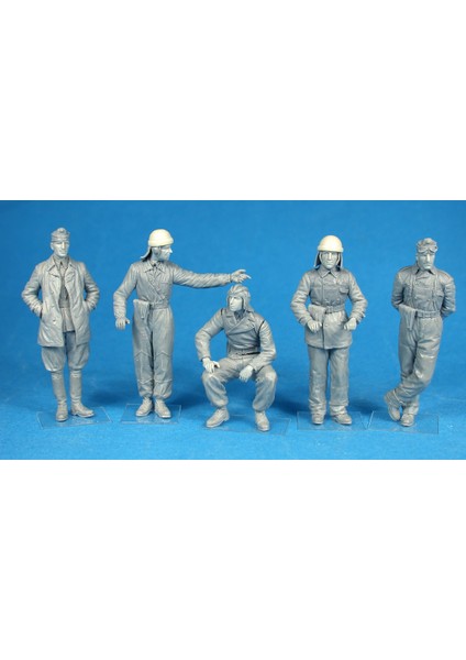 1/35 Ölçek Plastik Maket, Macar Tank Mürettebatı