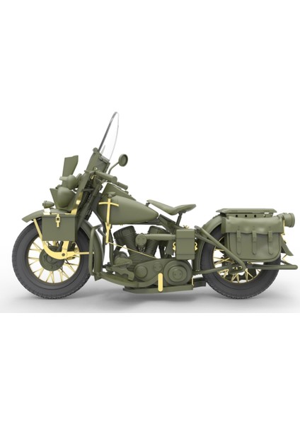 1/35 Ölçek Plastik Maket, Abd Askeri Polisi Ve Motosikleti