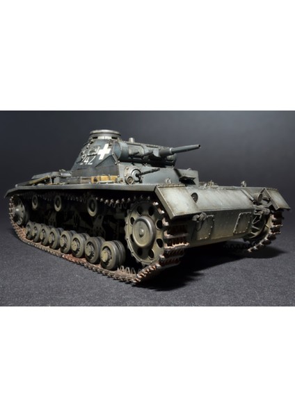 1/35 Ölçek Plastik Maket, Pz Kpfw Iıı Ausf D