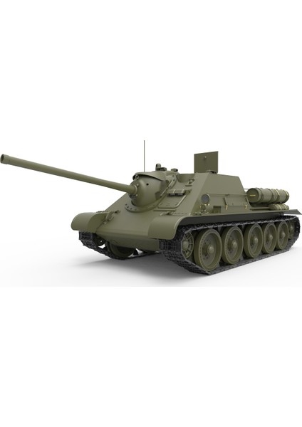 1/35 Ölçek Plastik Maket, Su-85 1943 Model İç Yapısıyla, Orta Dönem
