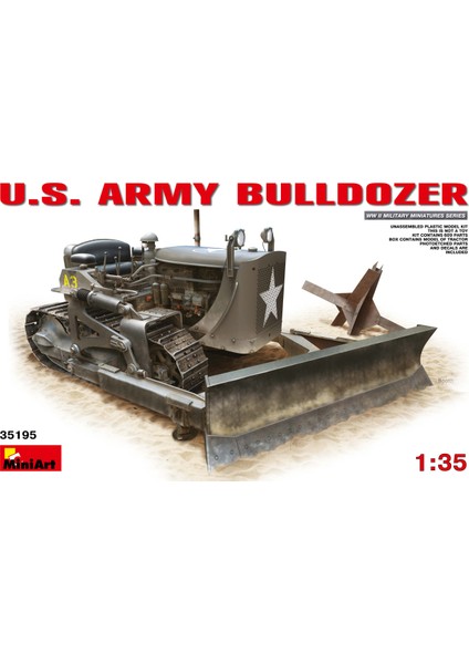 1/35 Ölçek Plastik Maket, Abd Ordu Buldozeri