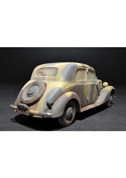 1/35 Ölçek Plastik Maket, Mercedes Benz Typ 170V Saloon Personel Aracı modelleri