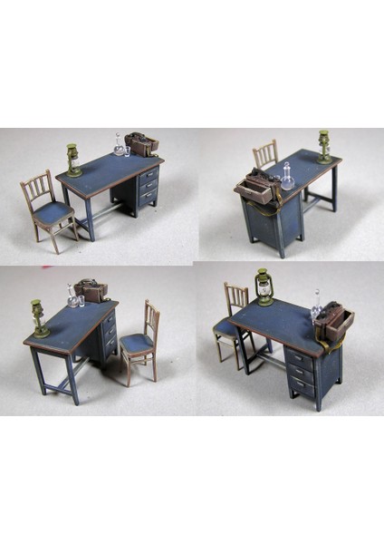 1/35 Ölçek Plastik Maket, Ofis Mobilya Ve Aksesuarları fiyatları
