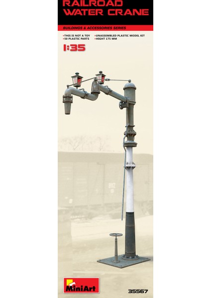 1/35 Ölçek Plastik Maket, Demiryolu Su Vinci