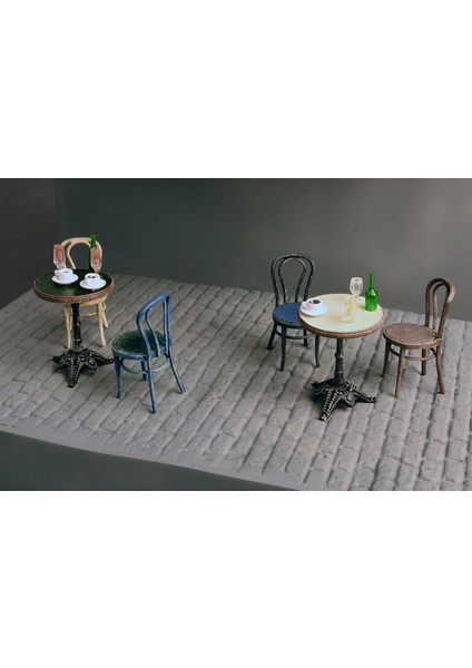 1/35 Ölçek Plastik Maket, Kafe Mobilyası Ve Aksesuarları fırsatları