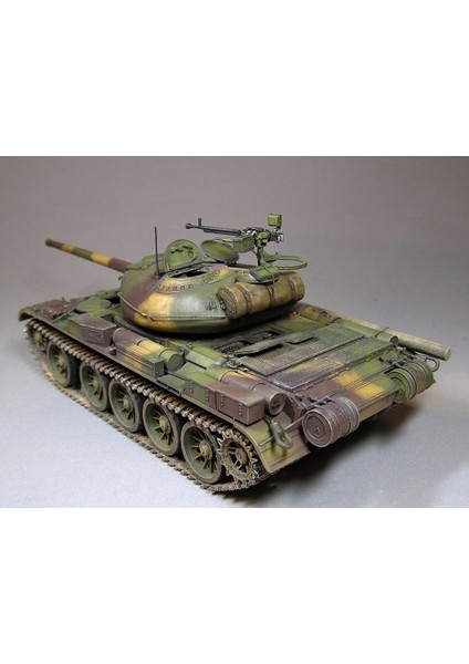 1/35 Ölçek Plastik Maket, T-54-I Sovyet Orta Tank İç Yapısıyla