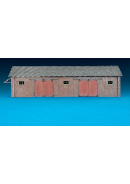 1/72 Ölçek Plastik Maket, Ürün Deposu, Renkli Kit