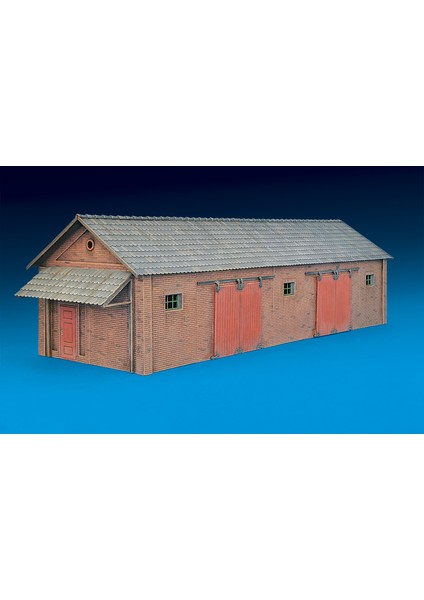 1/72 Ölçek Plastik Maket, Ürün Deposu, Renkli Kit