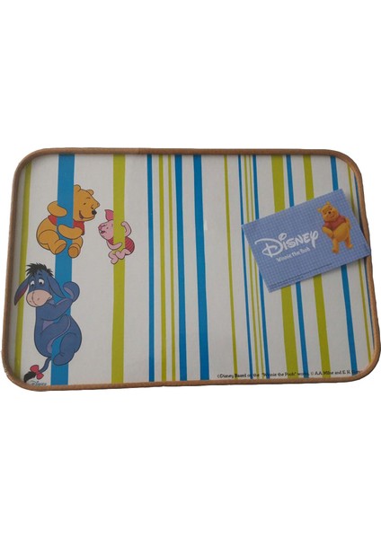 Dısney Servis Tepsisi - Mantar - Walt Disney Karakterli (Mavi)