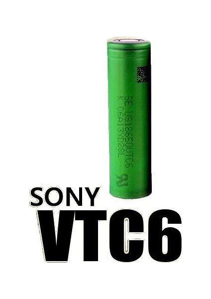 Sony Vtc6 18650 3.7V 3000 Mah Li-İon Şarjlı Pil