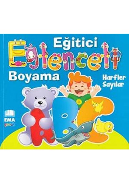 Eğitici Eğlenceli Boyama :Harfler / Sayılar