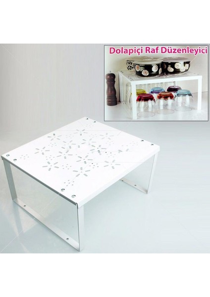 Dolap İçi Raf Düzenleyici Raf