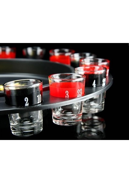 Shot Bardaklı Rulet Oyunu