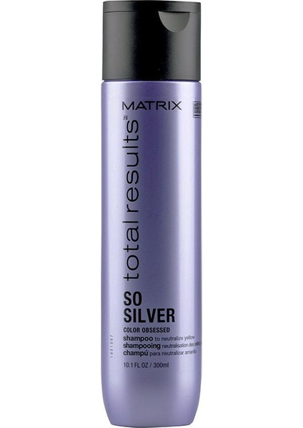 Total Results So Silver Gri ve Beyaz Saçlar İçin Bakım Şampuanı 300ml