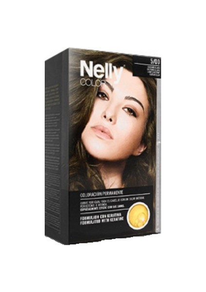 Color Haır Dye 5/0 Açık Kestane