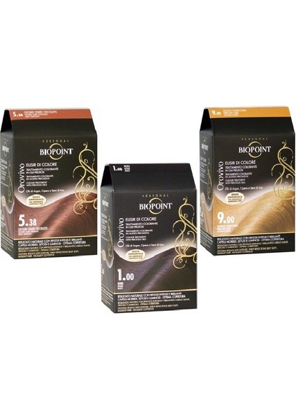 Orovivo Elisir Colore Saç Boyası 8.30 Natural Light Golden Blonde - Doğal Altın Sarı fiyatları