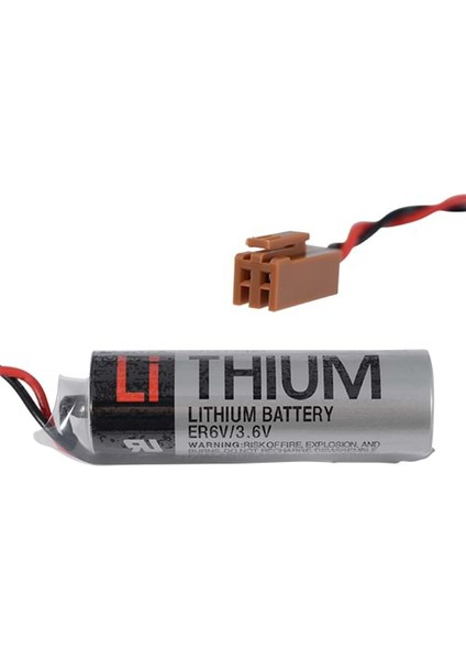 Er6V 3.6V Lithium Pil (Kahverengi Soket)