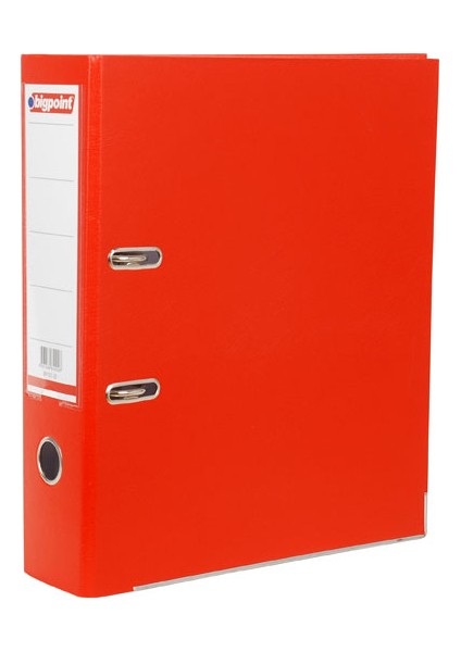 Plastik Klasör Geniş Kırmızı A4