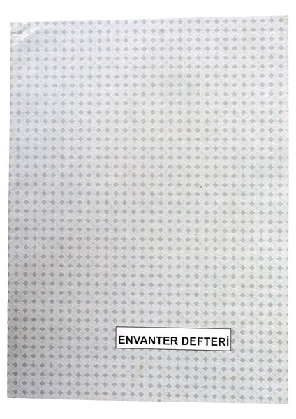 Envanter Defteri 24 Yaprak