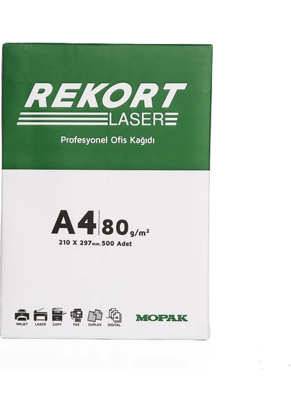 Rekort 80Gr A4 Fotokopi Kağıdı