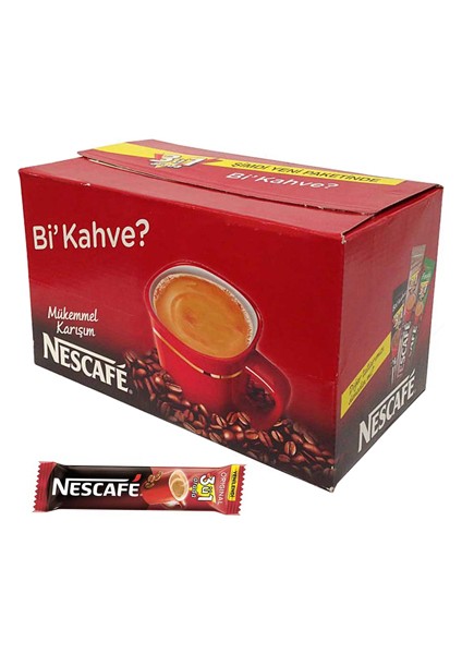 Nescafé 3'ü 1 Arada Original 96x17.5 gr Çoklu Paket