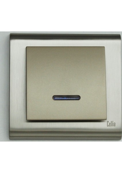 Cellia Işıklı Anahtar Dore Kapak Saten Çerçeve